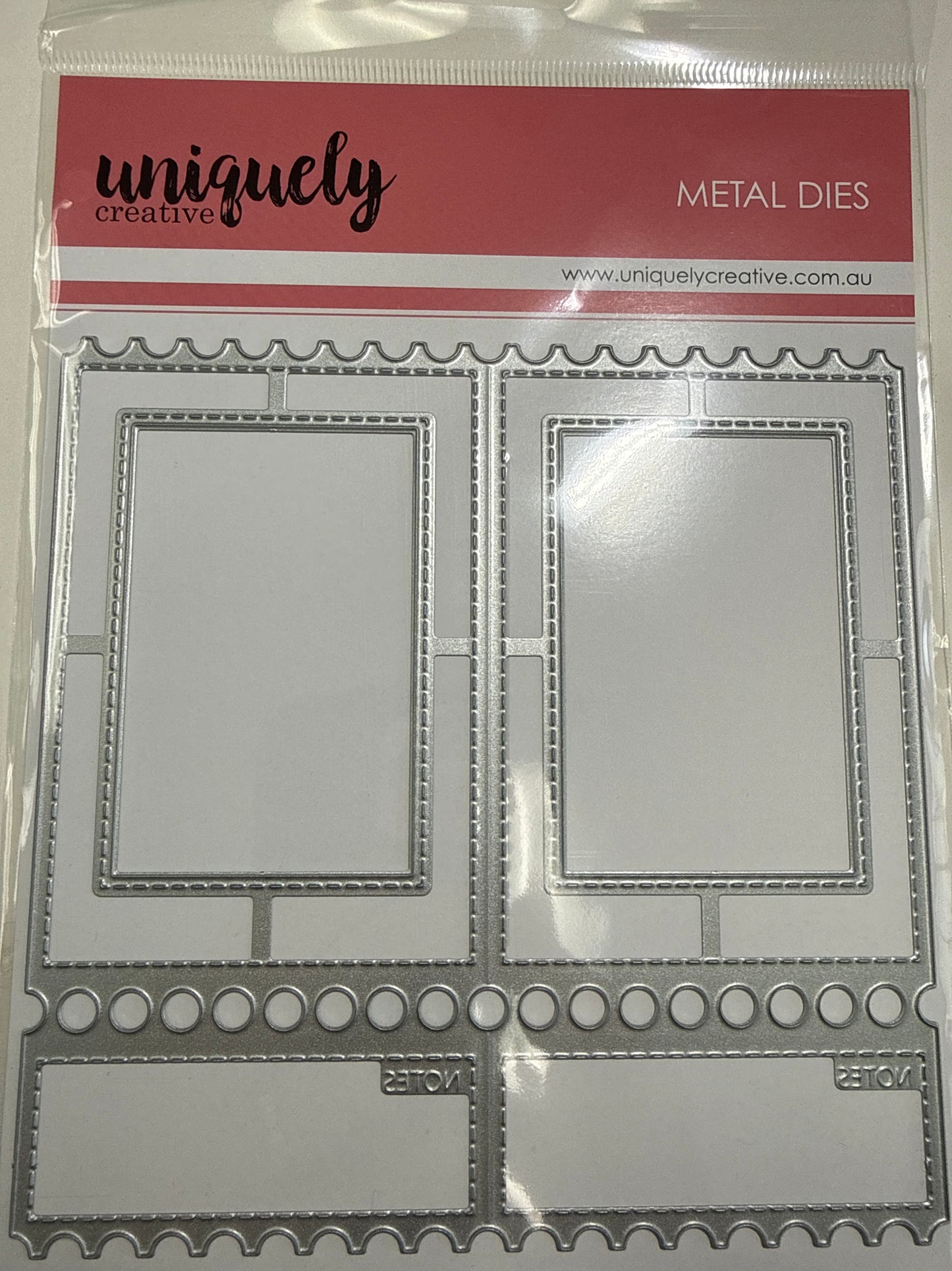 Folding Ticket Frame Die