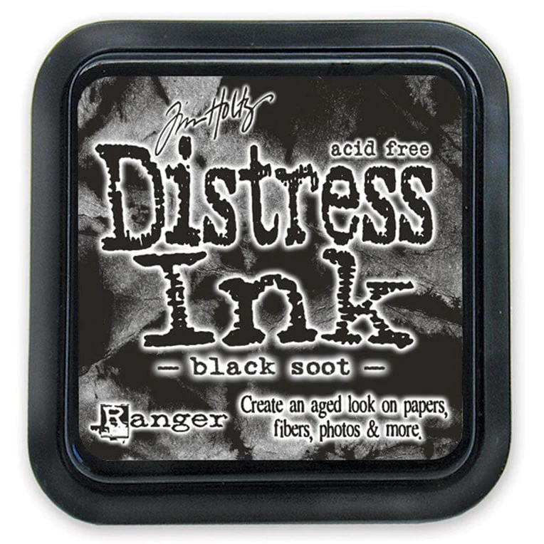 Distress Ink Black Soot Ink Pad