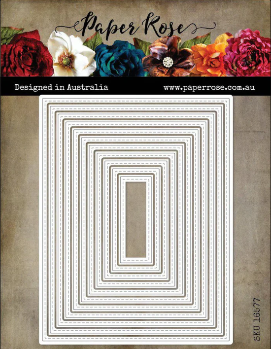 Stitched Rectangles Die (Class)