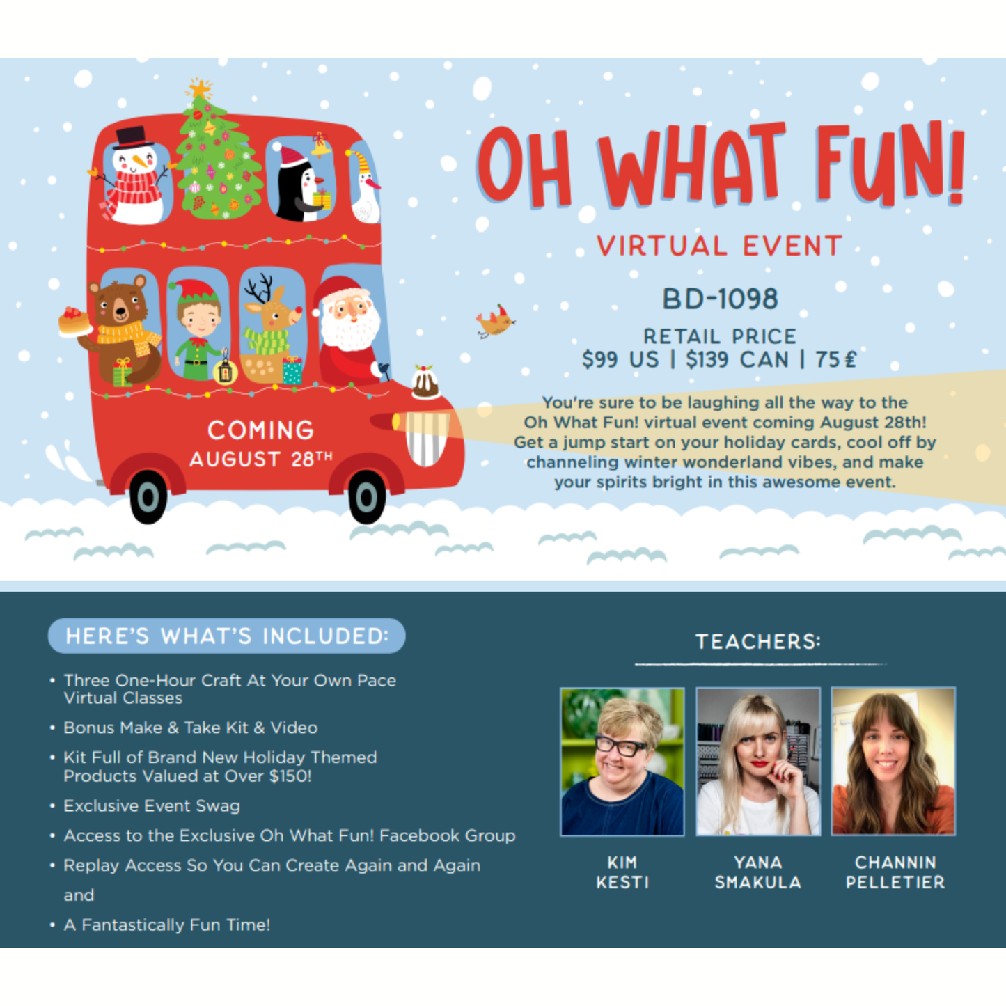 Spellbinders Oh What Fun Virtual Event