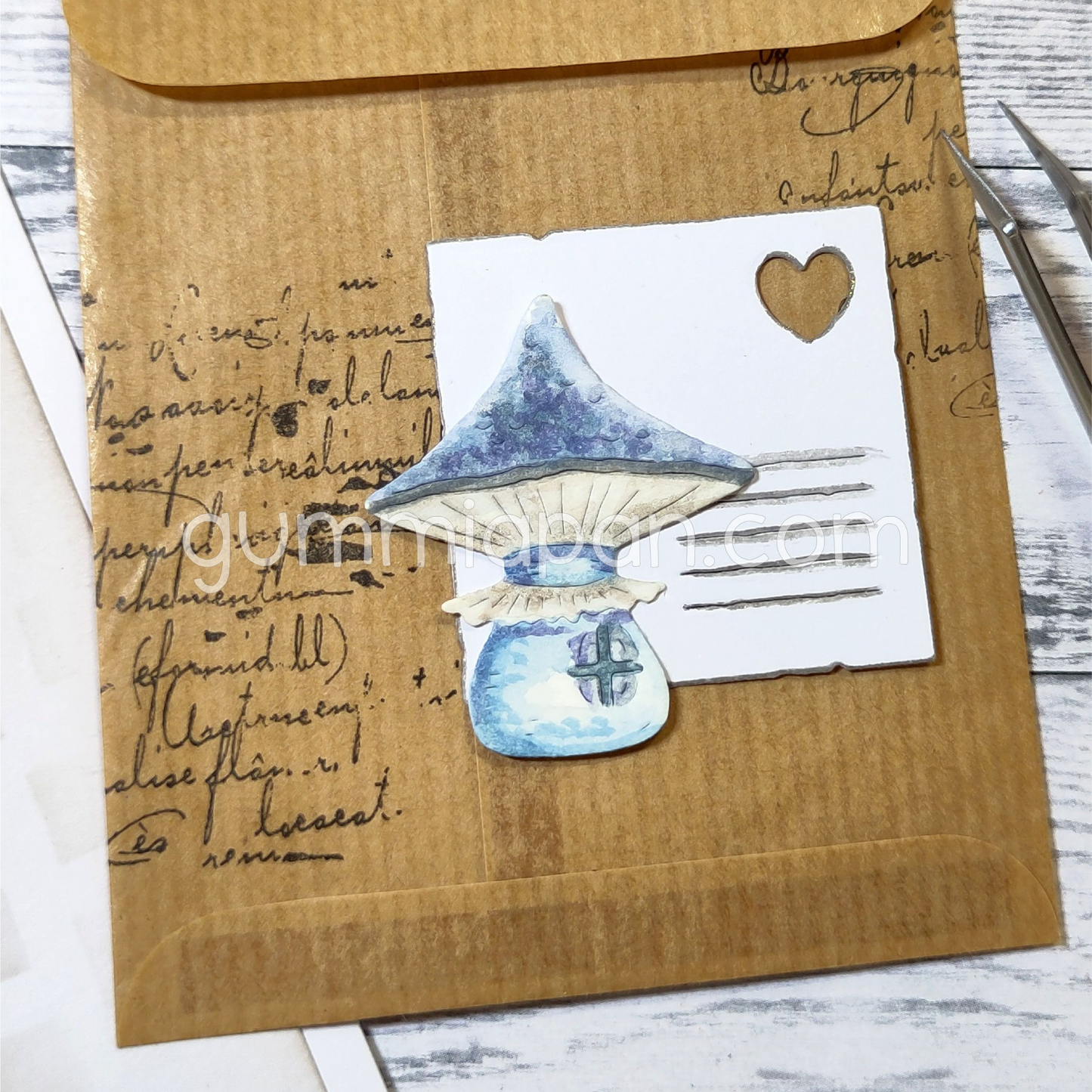 Small Mushroom Cottage Die