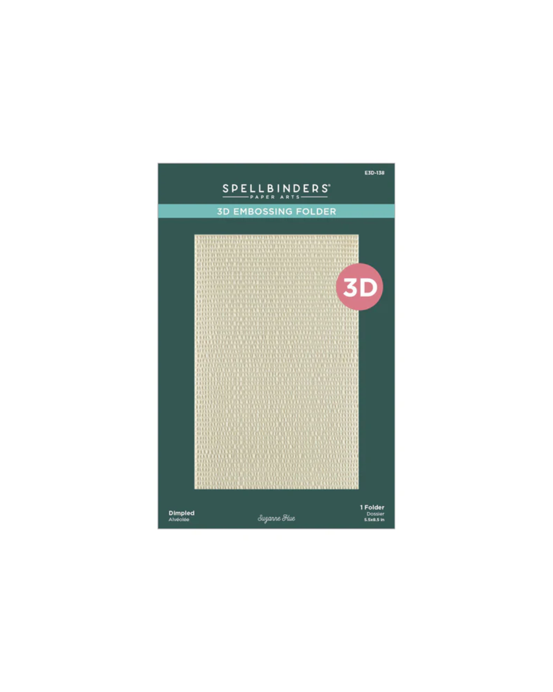 Dimpled 3D Embossing Folder