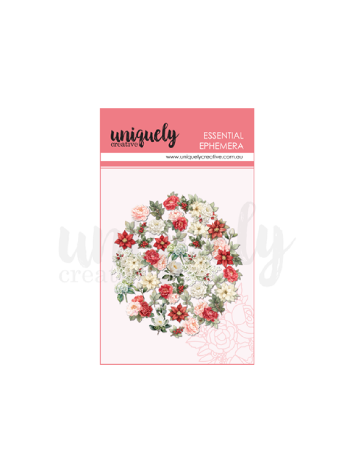 Christmas Floral Ephemera (incl. in Class Kit)