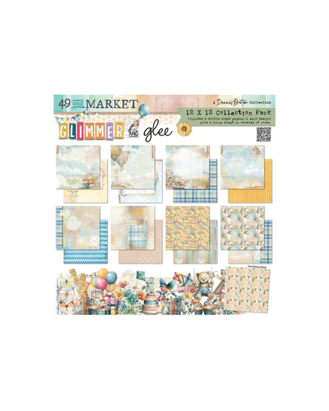 Glimmer and Glee 12x12 Collection Pack