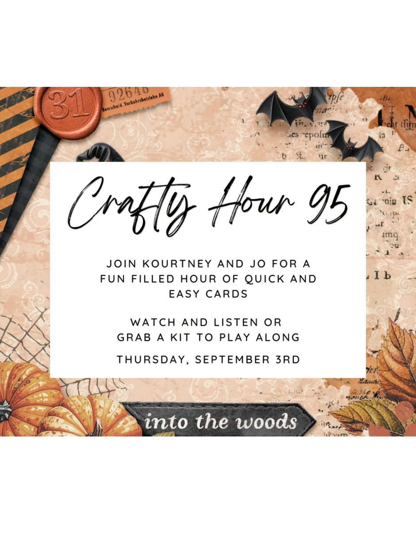 Crafty Hour #95 Kit (September 3, 2026)