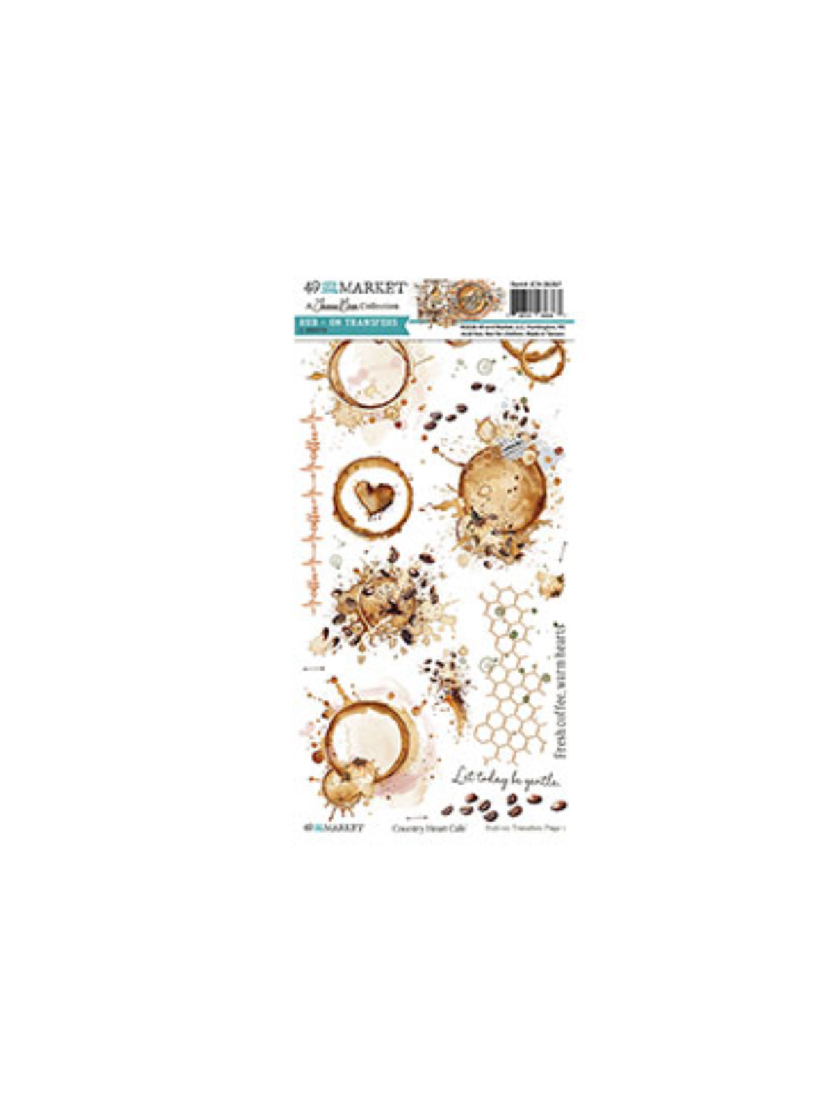 Country Heart Cafe Blendable Rub-ons