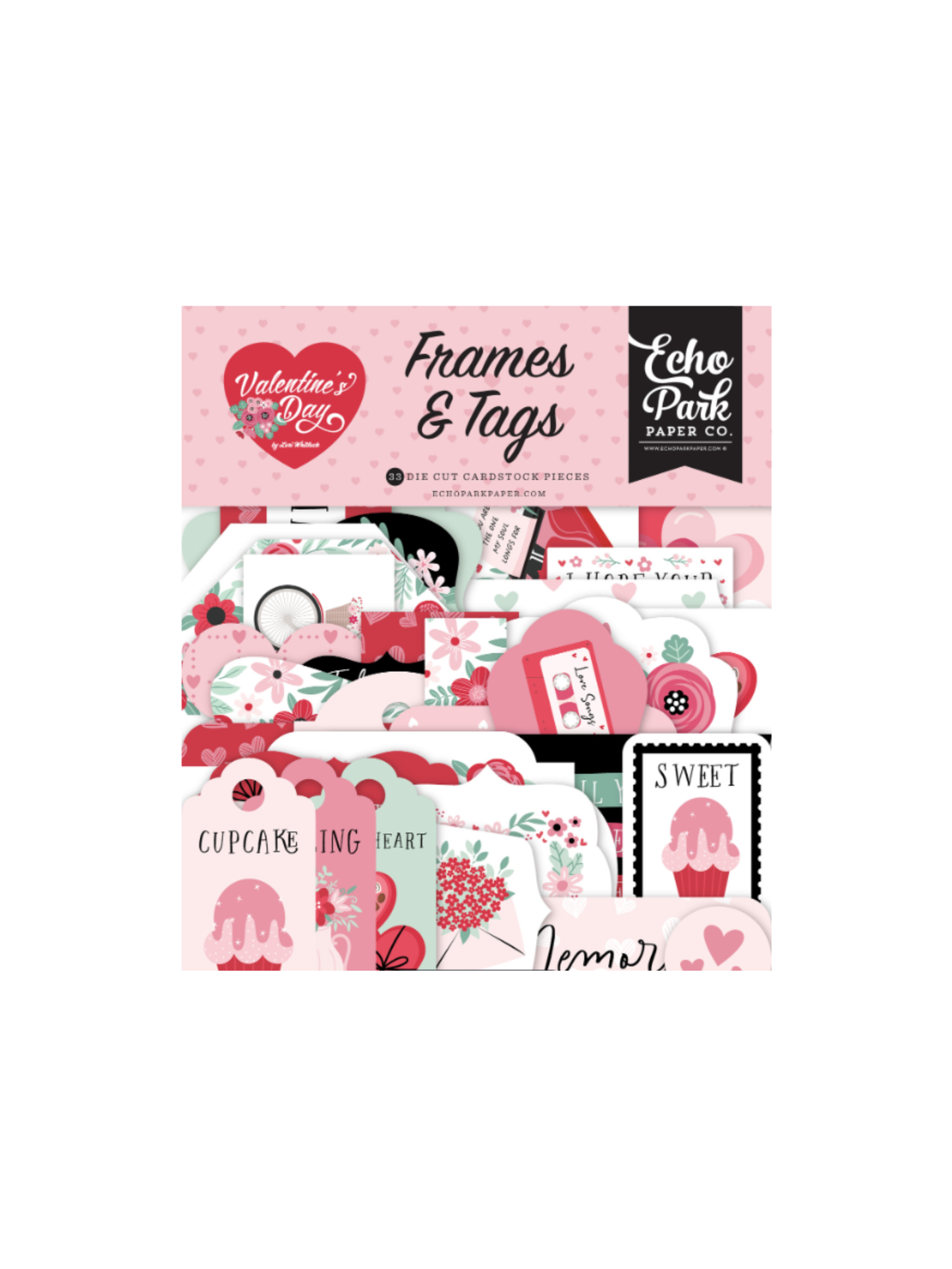 Valentine's Day Frames & Tags Die cuts