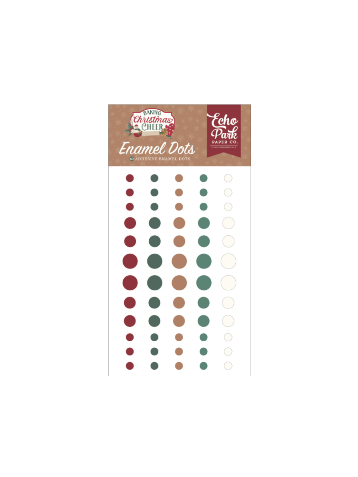 Baking Christmas Cheer Enamel Dots