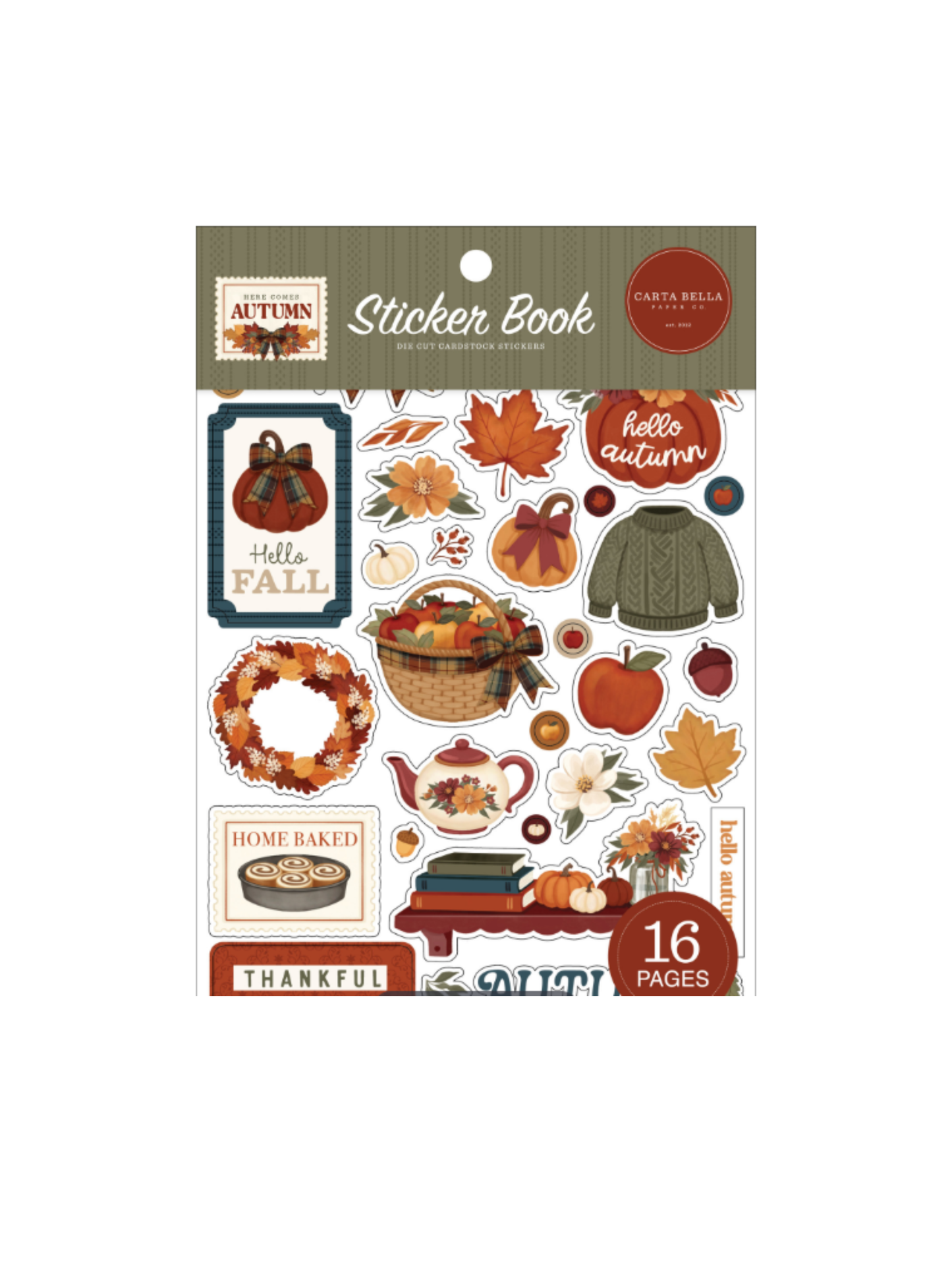 Here Comes Autumn Sticker Book