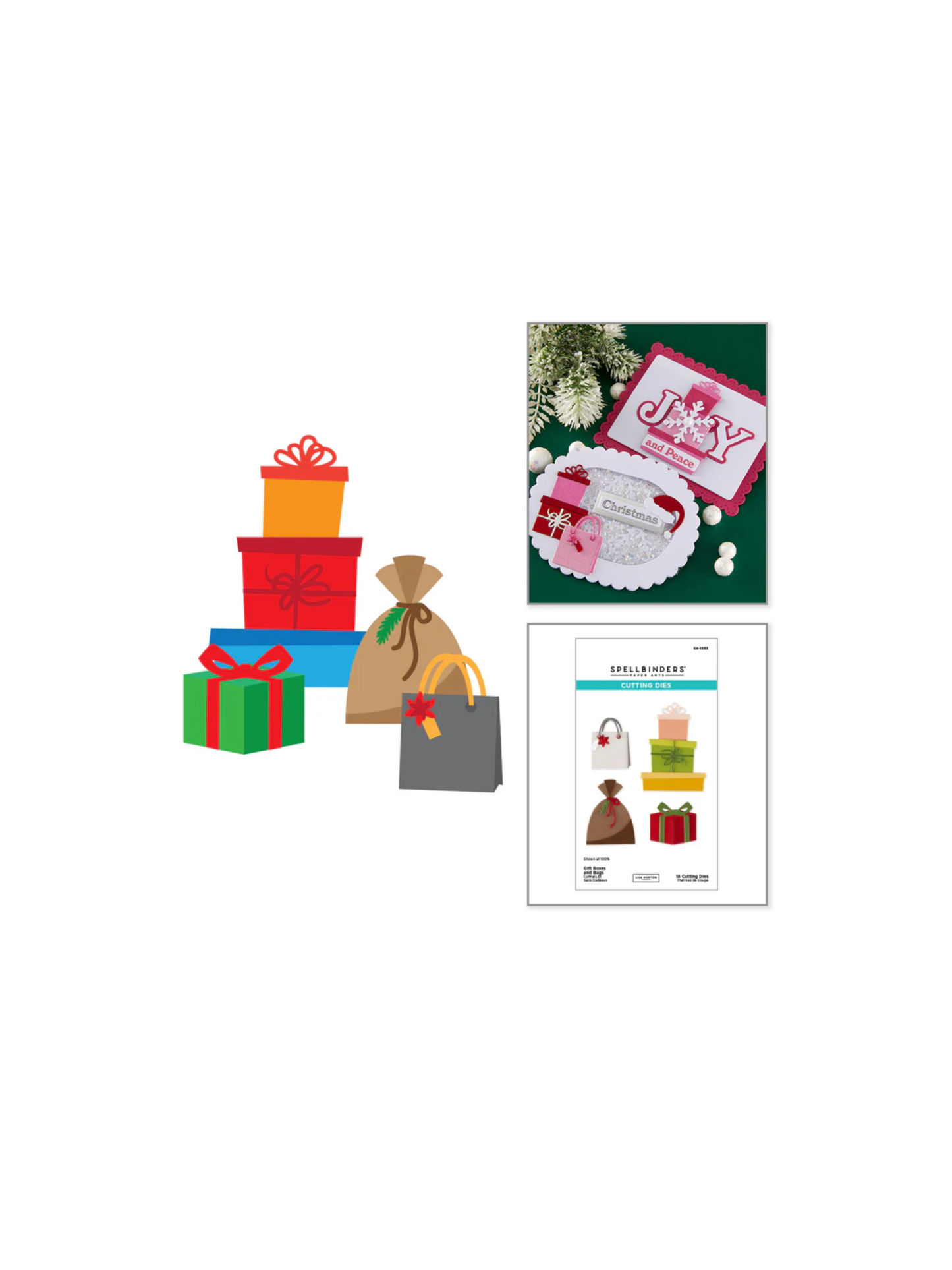 Gift Boxes & Bags Die Set