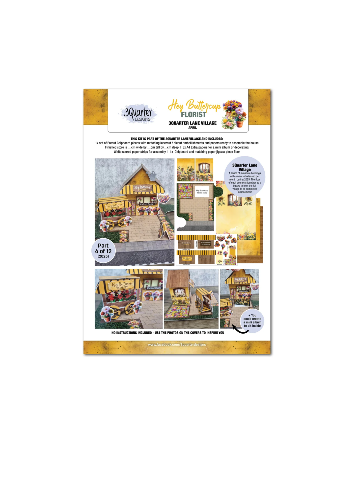 Hey Buttercup Florist Kit