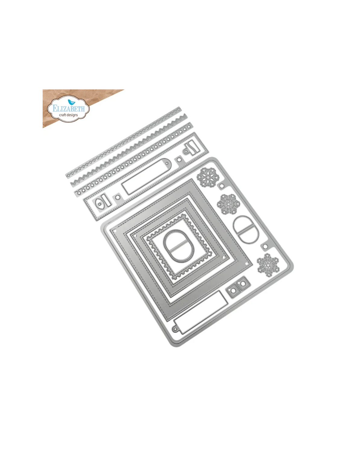 Rounded Corner Square Page Die