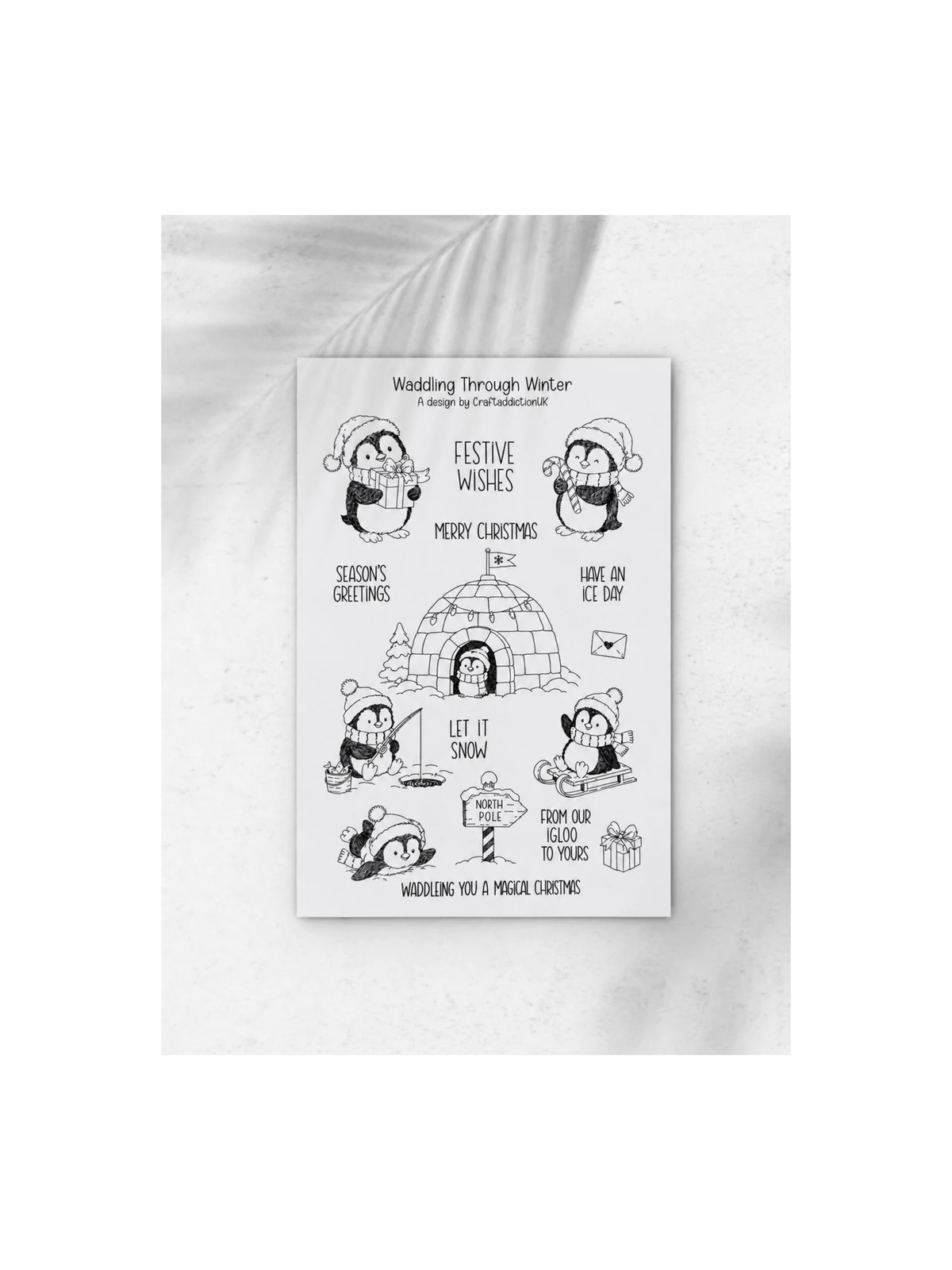 Waddling Thru Winter Stamp Set