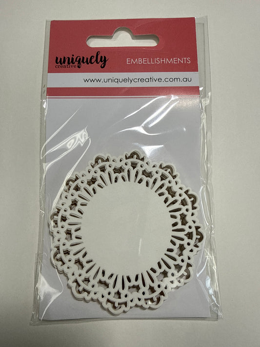 White Layering Doilies (Class)