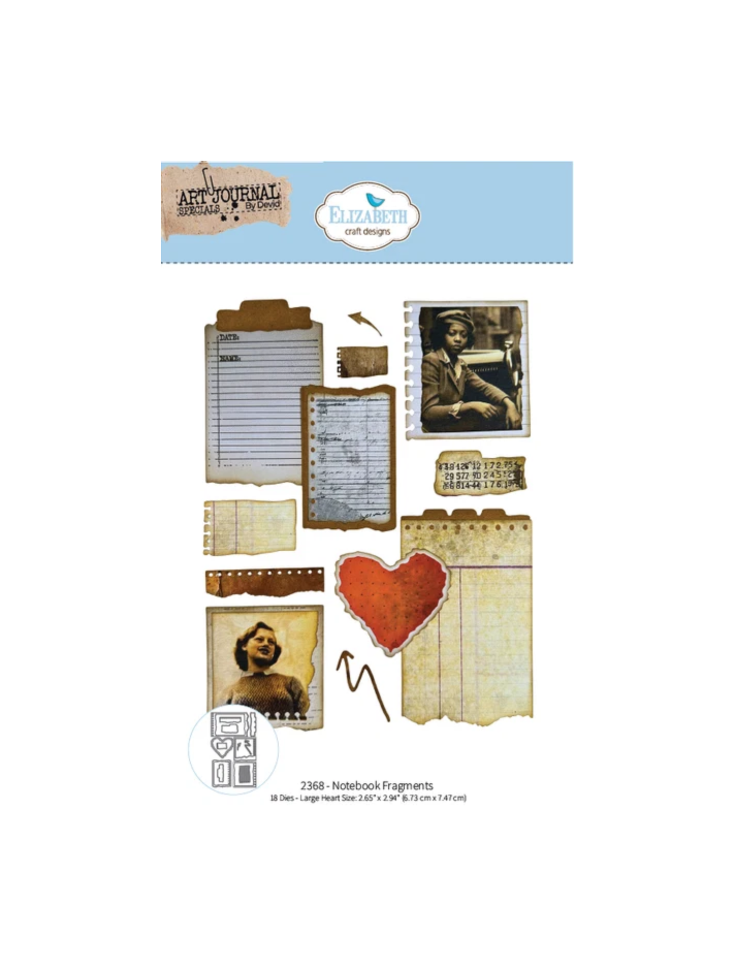 Notebook Fragments Die
