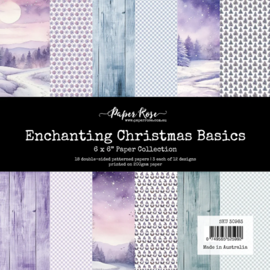 Enchanting Christmas Basics 6x6 Paper Pad