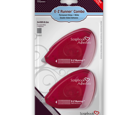 E-Z Runner Adhesive Dispenser 2 Pack (Non-Refillable)