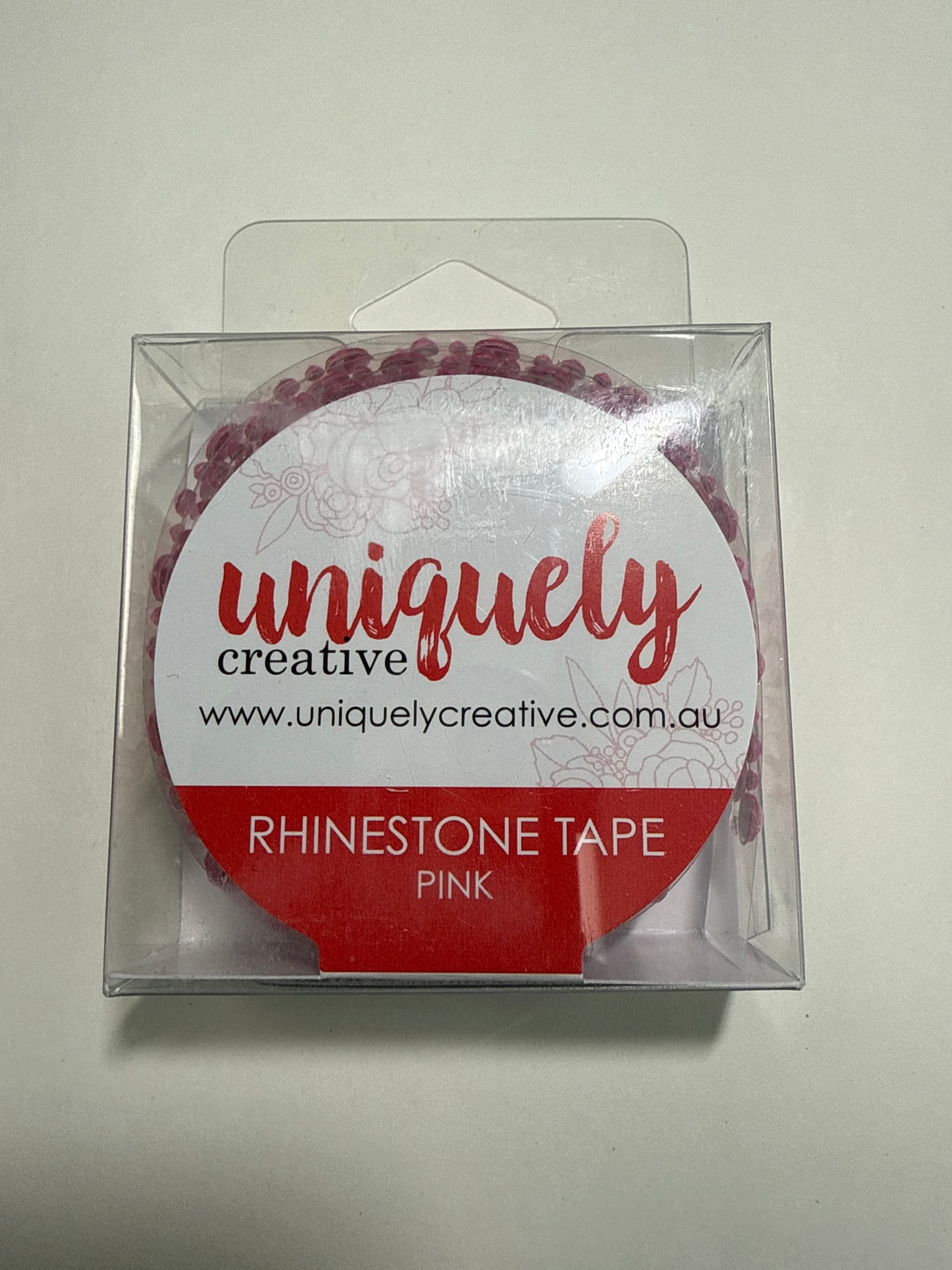 Pink Rhinestone Tape (Class)