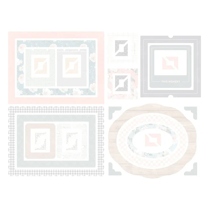 Clementine Chipboard Frames & Corners