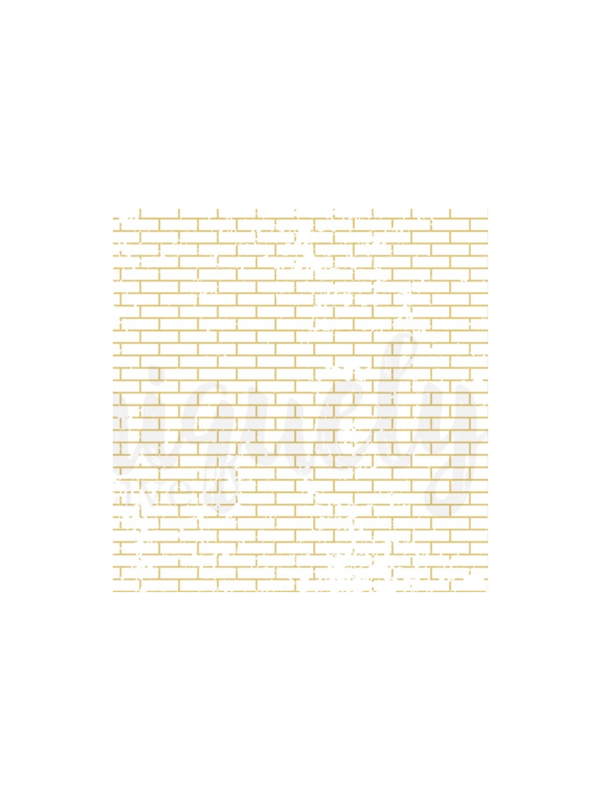 12x12 Brick Foil Acetate Sheet