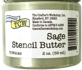 Sage Stencil Butter 2 oz.