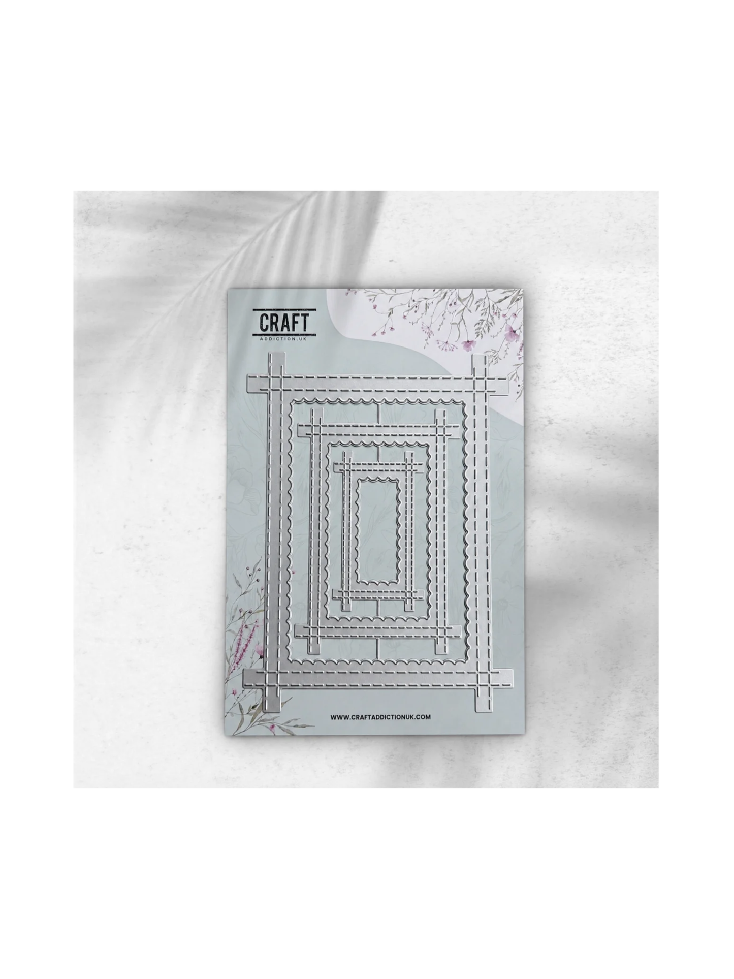 Stitchcraft Inverted Scallop Frame Rectangle Die