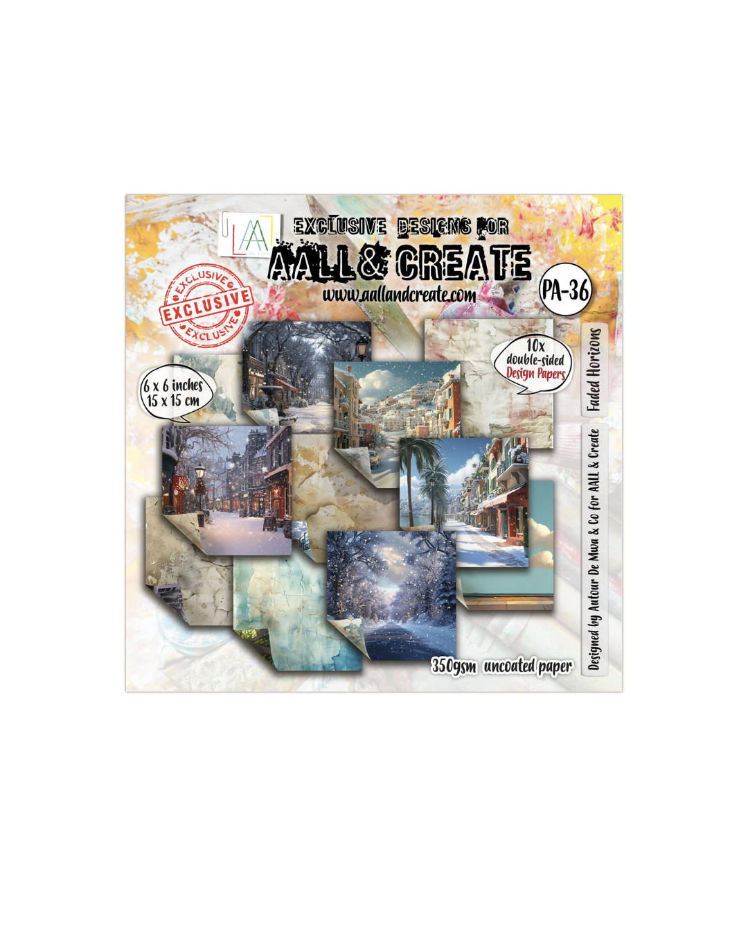 Faded Horizons 6x6 Paper Pad