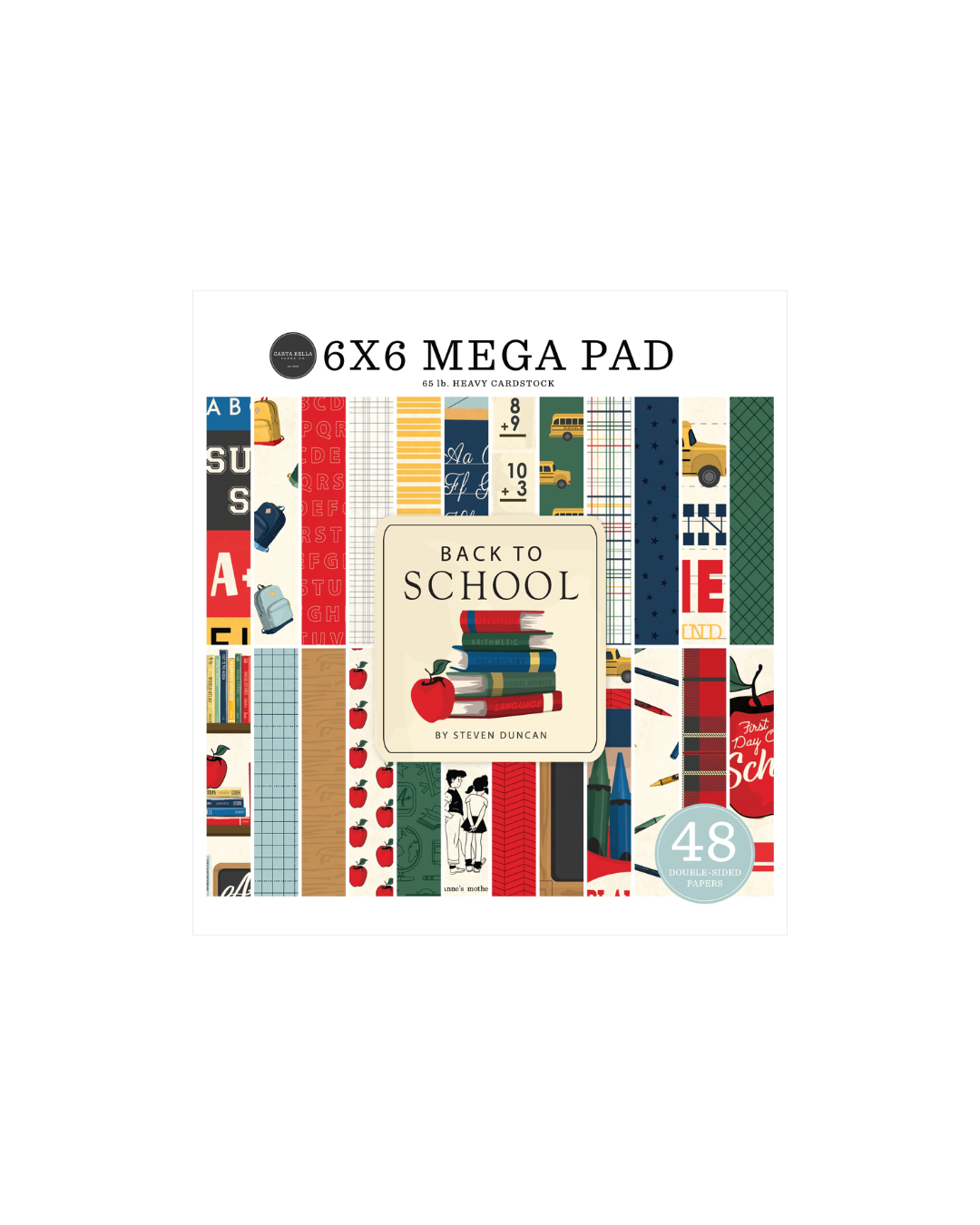 Back to School 6x6 Mega Pad