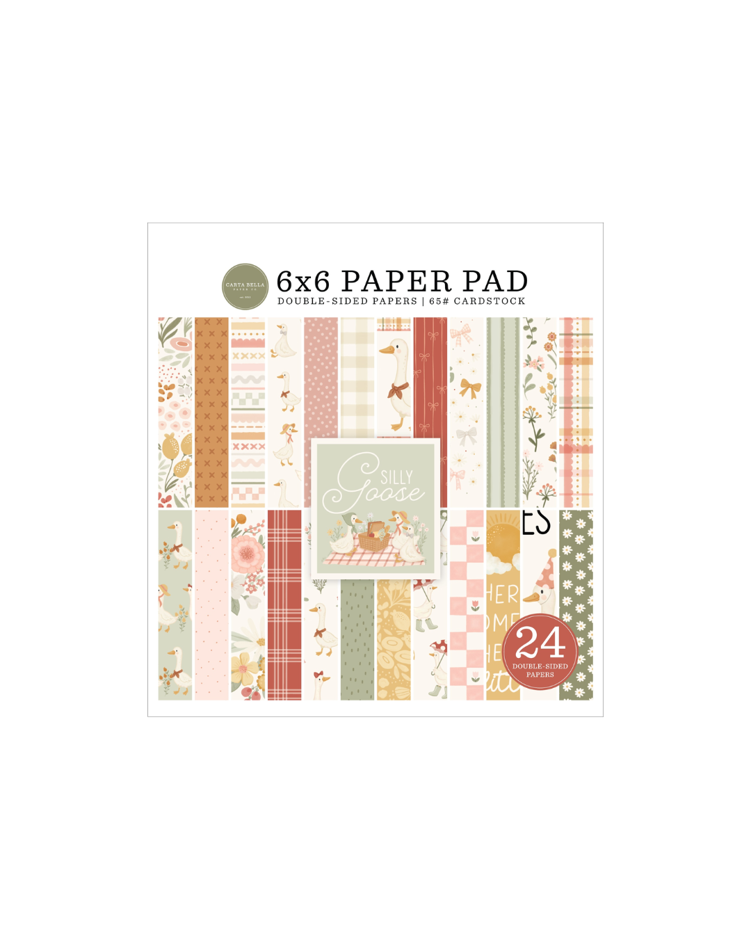Silly Goose 6x6 Paper Pad