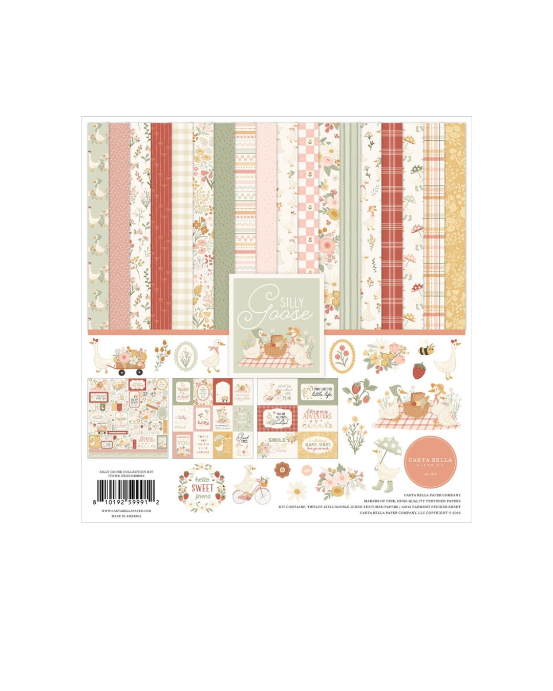 Silly Goose 12x12 Collection
