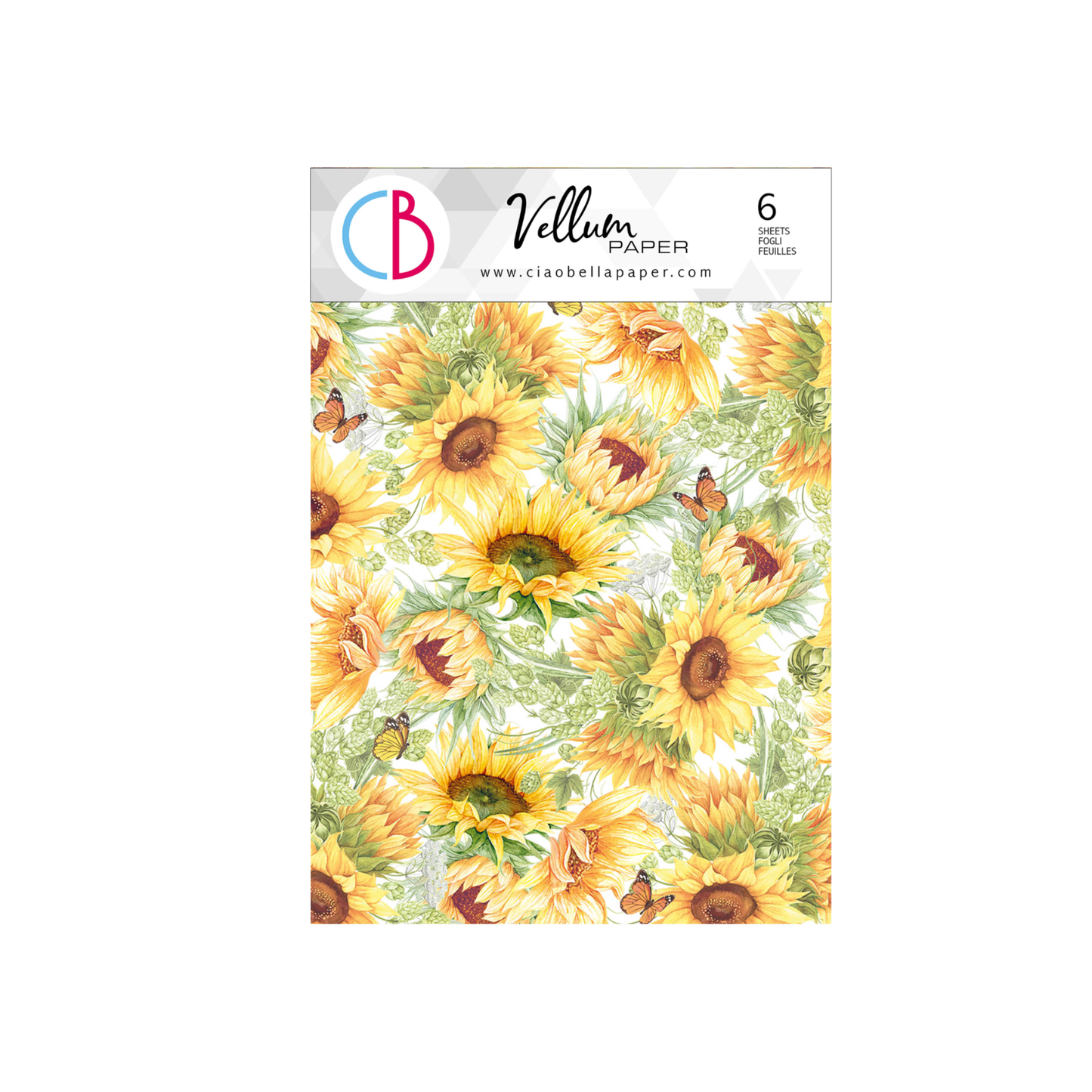 Sunflower/Farmhouse Garden Vellum Pack