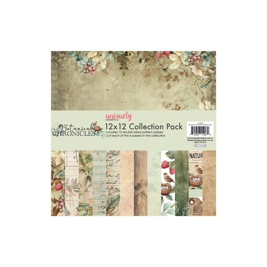 Botanical Chronicles 12x12 Paper Collection