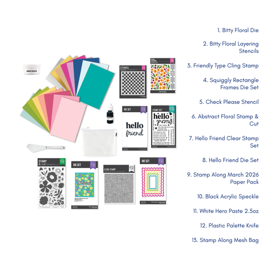 Hero Arts Stamp Along Event