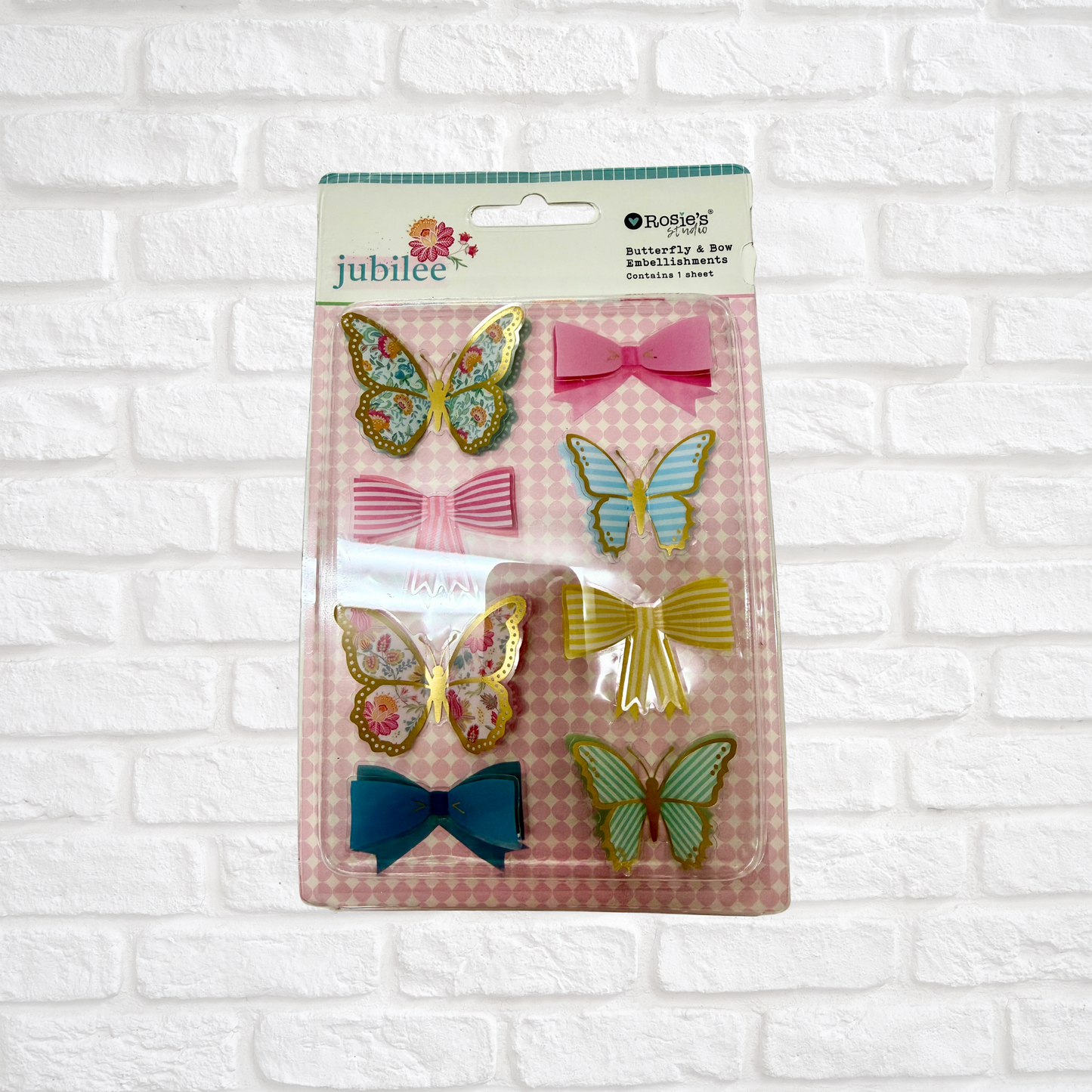 Butterfly & Bows Embellishments