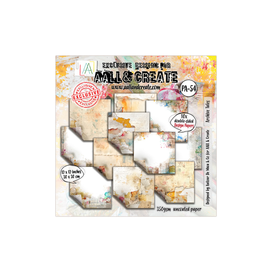 12x12 Archive Tales Paper Pad