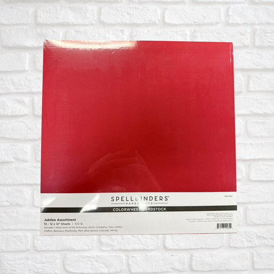 12x12 Jubilee Assorted Cardstock Add-on