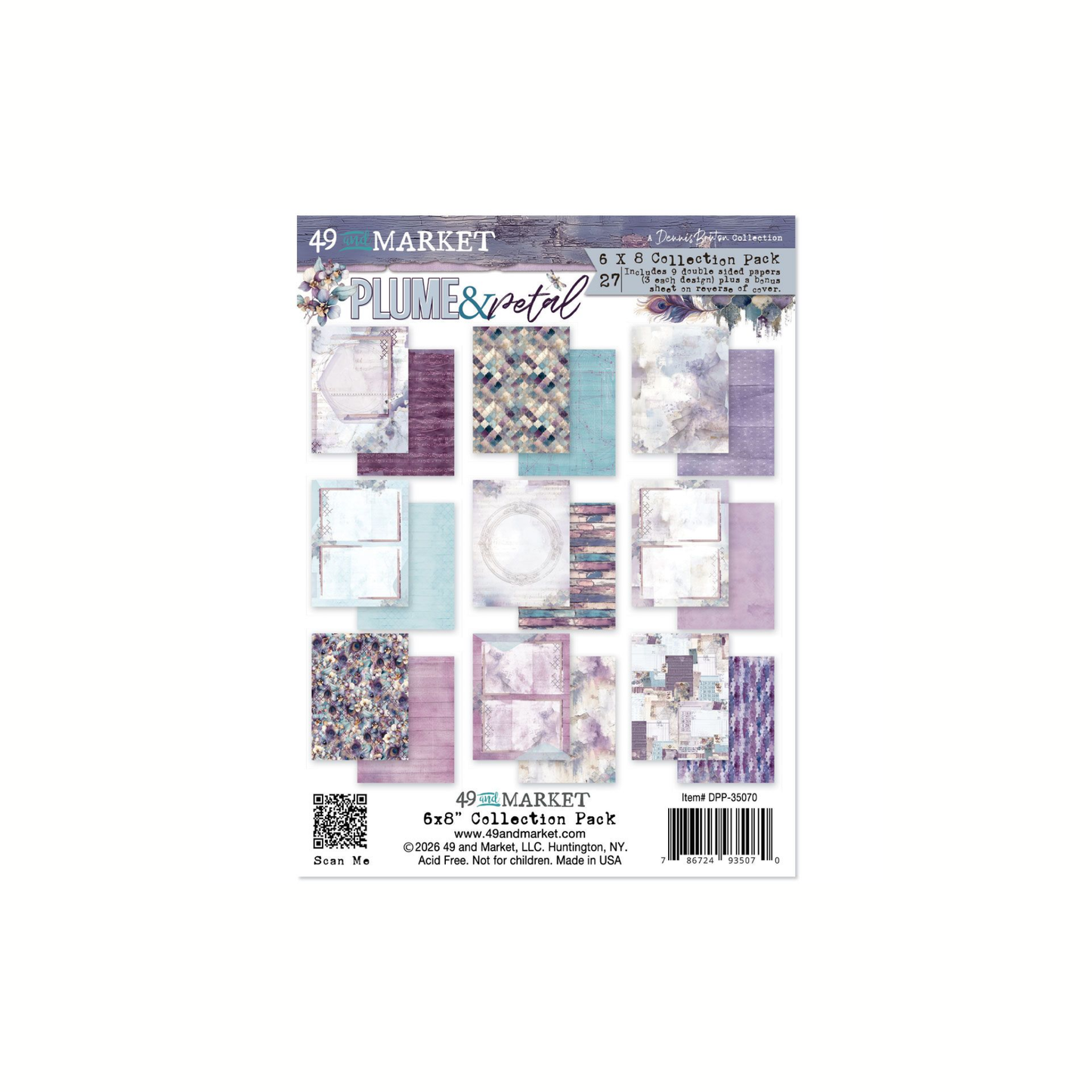 6x8 Collection Pack Plume & Petal