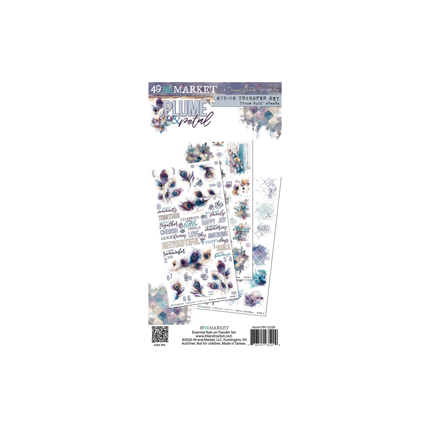 Plume & Petal Blendable Rub-ons