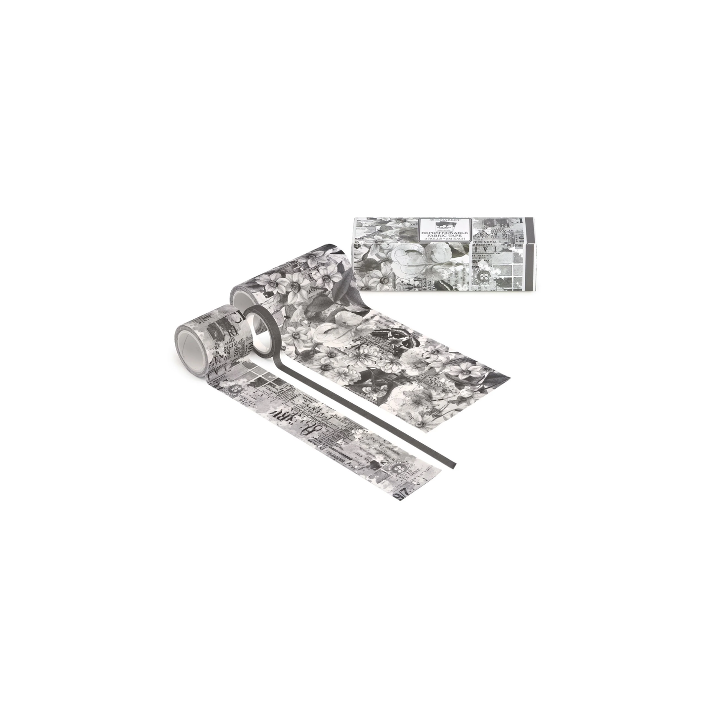 Colour Swatch Charcoal Fabric Tape