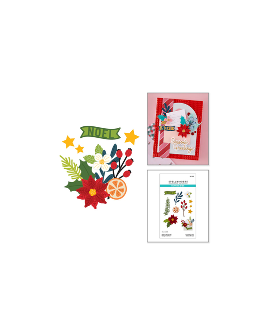 Festive Floral Mix Die Set