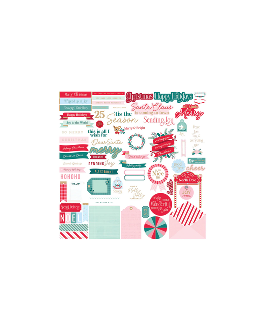 Dear Santa Die Cut Sentiments (Incl. in Kit)