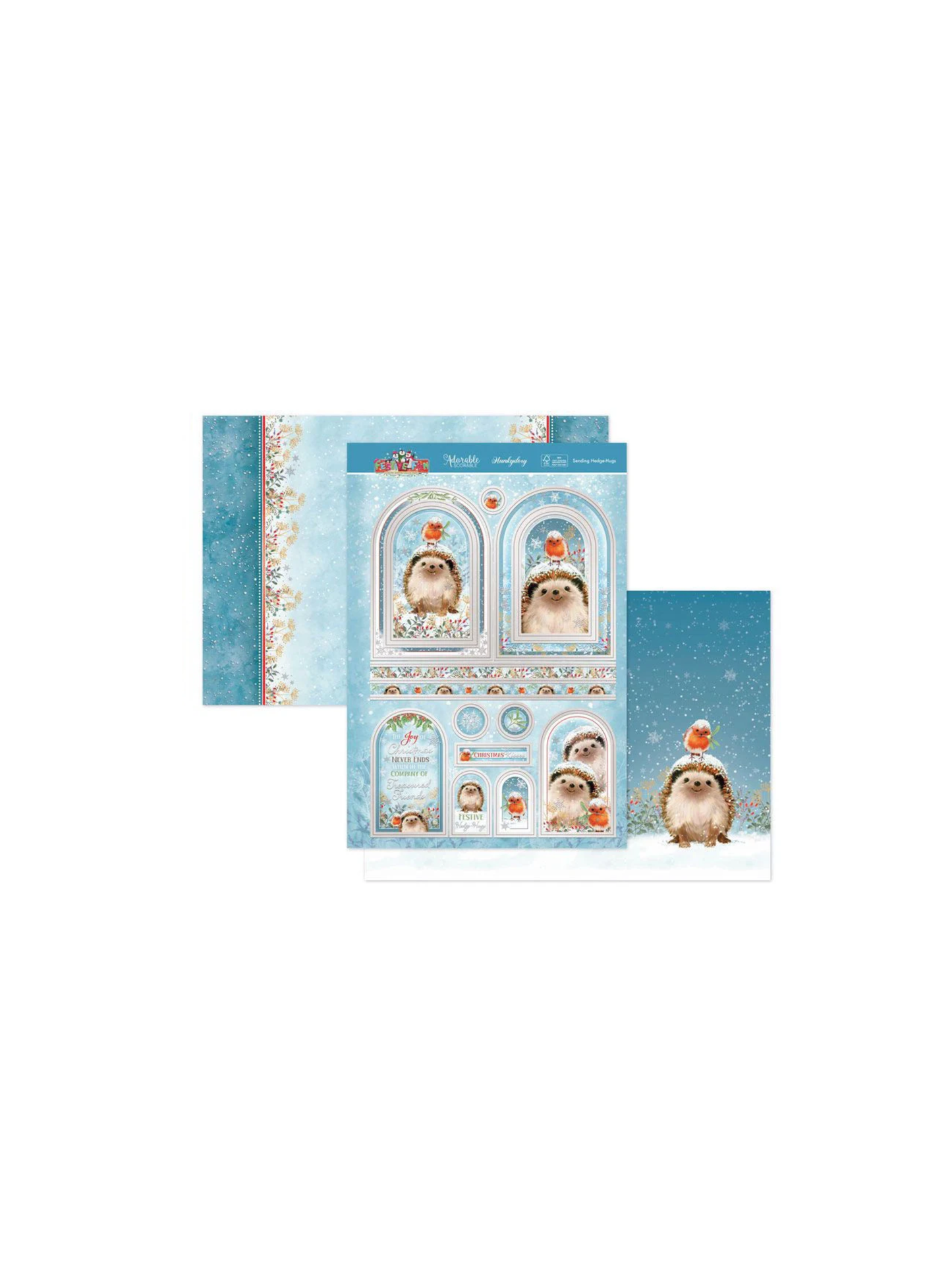 Sending Hedge-Hugs Luxury Topper Set