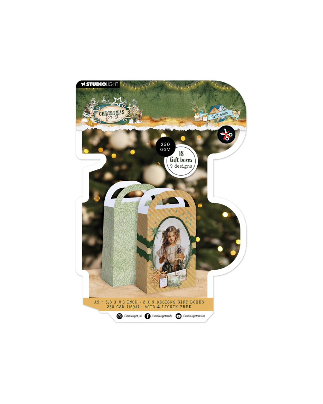 Christmas Forest Gift Bags