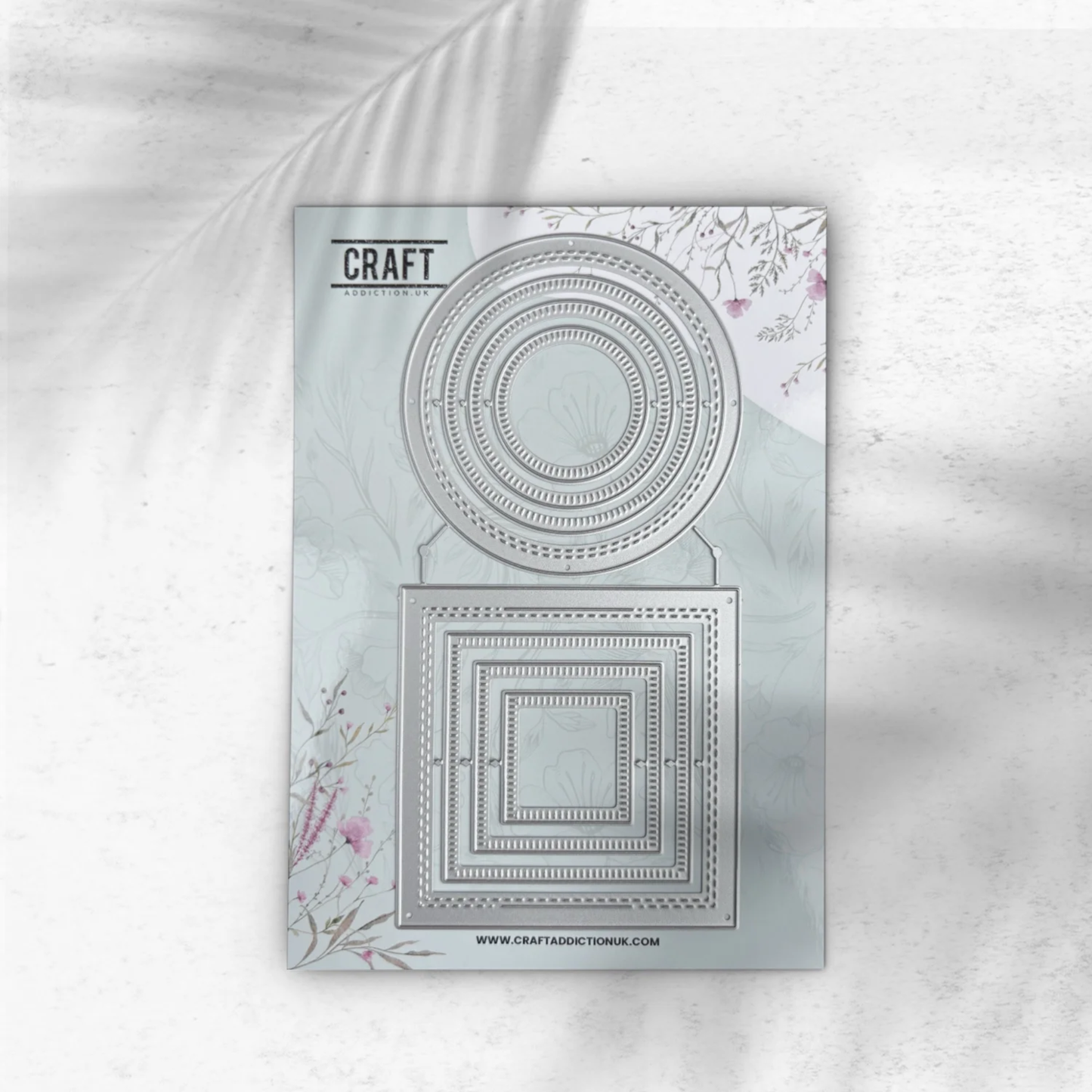 Square Circle Ribbon Layering Die