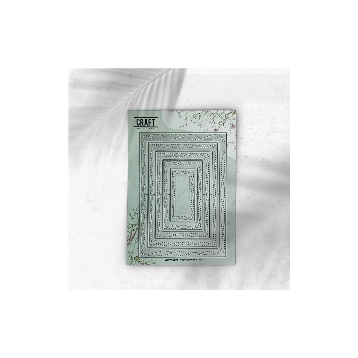 Double Wavy Rectangles Die