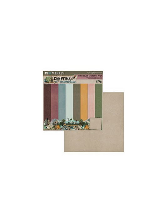 CAMPFIRE MEMORIES 12X12 SOLIDS COLLECTION