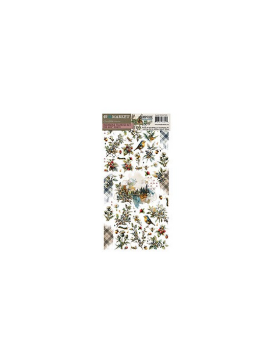 CAMPFIRE MEMORIES 6x12 BLENDABLE RUB-ONS