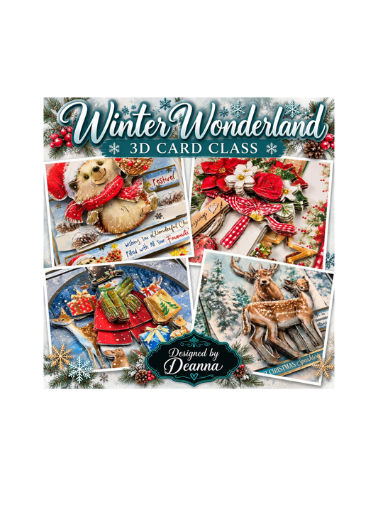 Winter Wonderland 3D Card Class