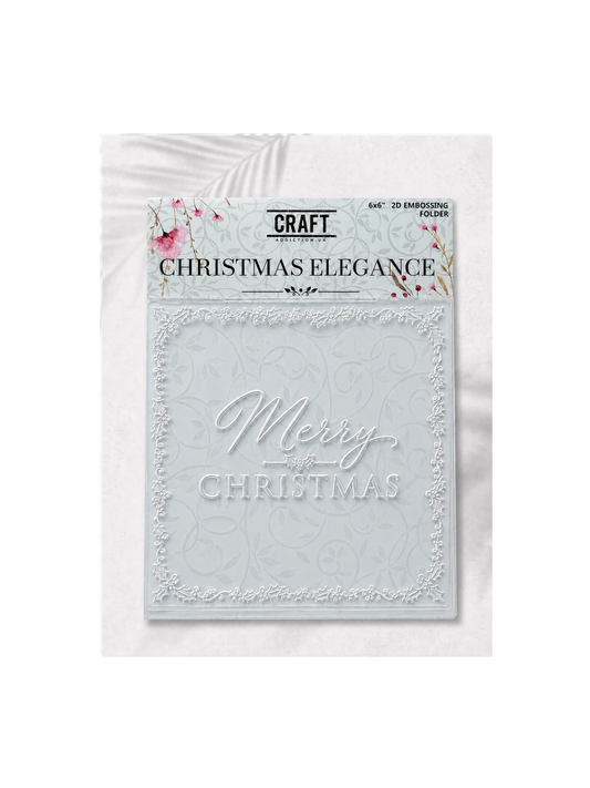 Christmas Elegance Embossing Folder