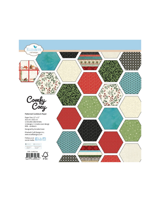 12x12 Comfy Cozy Paper Pack (Used in Kit)